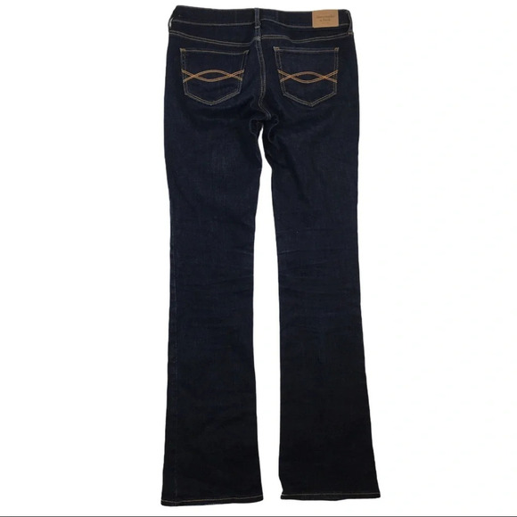 WJ421 Abercrombie The A&F Boot Cut Jeans 26x33 - Picture 5 of 6